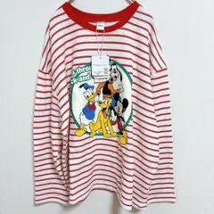 RELA ミッキー ボーダートレーナー スウェット 160cm