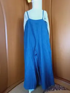 サロペットデニム