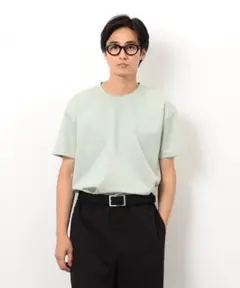 未使用　コムサイズム　シルキーポンチTシャツ