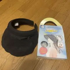 cocoa様　ブラックサンバイザー UVカット機能付き