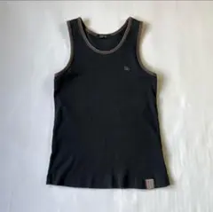 Burberry タンクトップ リブ タンクトップ Y2K フェアリーグランジ