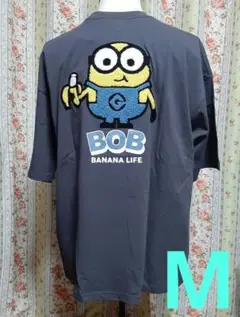 ミニオン BOB BANANA LIFE Tシャツ Mサイズ 未使用タグ付き
