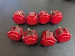 Quanba Gravity KS クリアレッド 8個 30mm