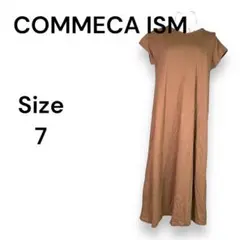COMMECA　ISM　コムサイズム　コットンワンピース