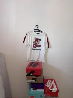 広島東洋カープ　キャラクターTシャツ ホワイト やや小さめでもあります
