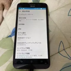 ASUS Zenfone Max　Z010DB　ZC550KL　SIMフリー