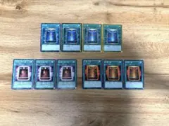 遊戯王カード　デュエルモンスターズ　月の書　太陽の書　皆既日蝕の書　ゴールドレア
