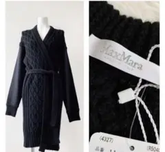 MAXMARA 未使用 タグ付き カシミヤブレンド お袖切り替え カーディガン