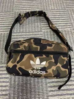 adidas 迷彩柄 ショルダーバッグ ミリタリー