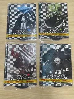 DVD アニメ ブラック★ロックシューター　４巻セット