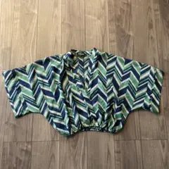 ANAR ジグザグパターン 半袖シャツ