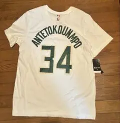 BUCKS ANTETOKOUNMPO 34番 TシャツNBAヤニスアデトクンボ