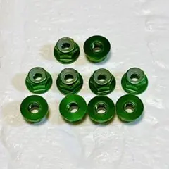 uxcell ナイロンインサート六角ロックナット 10個入 M4 x 0.7mm