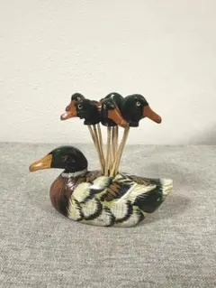 鴨のようじ立て