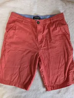 H&M オレンジ ショートパンツ