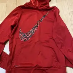 Nike THERMA-FIT レッド パーカー