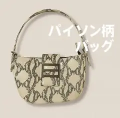 新品⭐️ パイソン柄 バッグ ショルダー 肩掛け 美品 人気