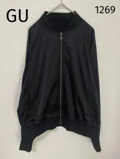 1269 GU ジーユー ジップアップブルゾン