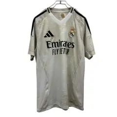 adidas Real Madrid ホワイトシャツ　レアル・マドリード　XL