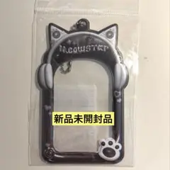 トレカホルダー トレカケース ネコ 韓国 ブラック 黒 duckyworld