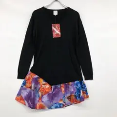 値下げ【未使用品】蜷川実花 mika ninagawa 裾フレアワンピース