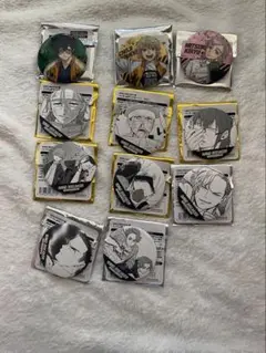 ウィンドブレイカー展 コマ缶バッジ グリッター缶バッジ
