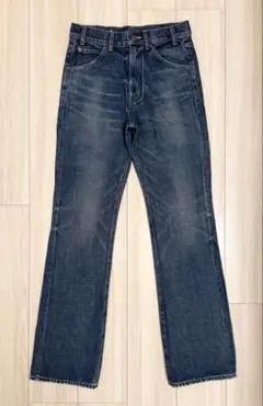 美品 セリーヌ エディ 現行 デニム ブラック 黒 フレアパンツ 26インチ 美品 セリーヌ エディ 現行 デニム ブラック 黒 フレアパンツ 26