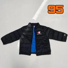 【記名なし】チャンピオン 95cm アウター ブラック ブルー
