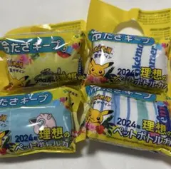 ポケモン　ペットボトルカバー2024 4種set