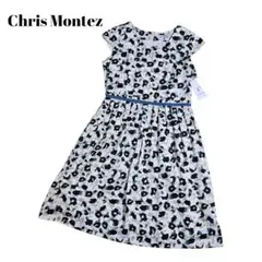 【新品・タグ付】Chris Montez 花柄ワンピース