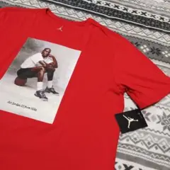 未使用　エアジョーダン　フォトプリントTシャツ メンズLサイズ 男女兼用
