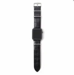 SOPHNET. Apple Watch LEATHER BAND BLACK