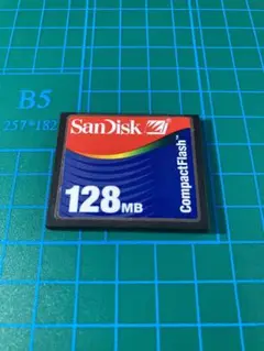コンパクトフラッシュ 128mb 青 sandisk