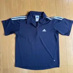 ✔️値下げ中　adidas Climalite ネイビー Mシャツ