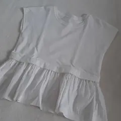 URBAN RESEARCH DOORS ペプラムカットソー
