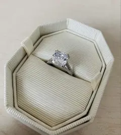 新品 スワロフスキー　Swarovski 大粒 Stilla リング 52号