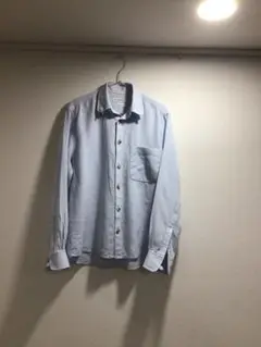 S.E.H. KELLY リネン長袖シャツ ライトブルー