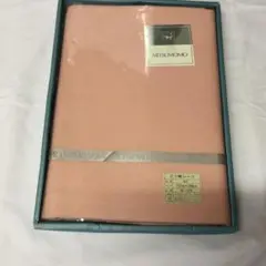 日清紡ミツ桃　シングル　フラットシーツ　137x260cm
