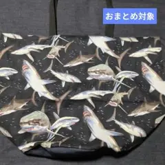 〇超ドでか〇シャーク柄バケツ型エコバッグ