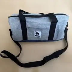 グレー スウェットショルダーバッグ