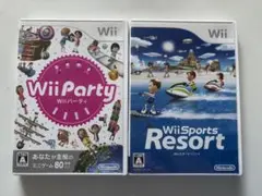 Wiiソフト Wii Party 、 Wii Sports Resort