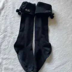 べべ　靴下　金糸刺繍　中古　13から15 黒　保育園　卒園式