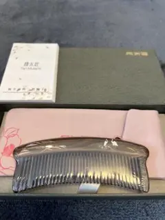 譚木匠　高級　黒檀　櫛　　最終価格 Amazon | 譚木匠 Tan Mujiang 高級木製櫛 静電気防止 天然木