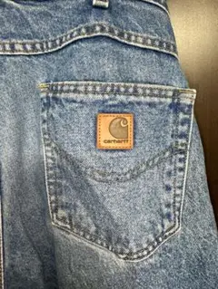 8229 carhartt カーハート　テーパード　デニムパンツ