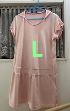 【期間限定】L BODY ASSIST ワンピース　ピンク
