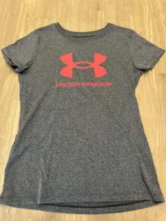 UNDER ARMOUR グレー ショートスリーブシャツ