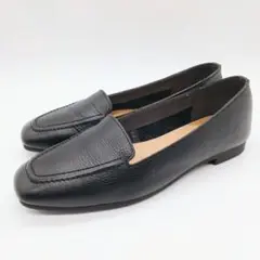 Recipe レシピ レザー ローファー ブラック 24.5cm 　495