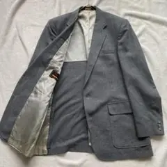 【美品】HAGGAR テーラードジャケット　グレー　40 L相当　US古着