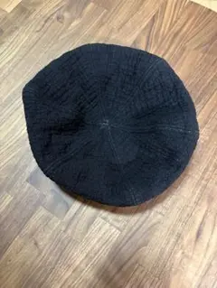 Porter Classic 刺子　ブラック ベレー帽 サイズF