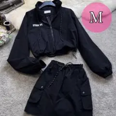 セットアップ M ゴルフウェア ウインドブレーカー ジャケット カジュアル
